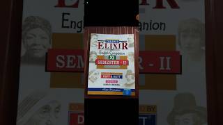 তুলসীর Elixir English Companion Class 11 Semester 2 Reviewshortsviral loveforknowledge [upl. by Niltag613]