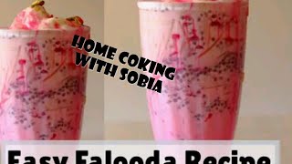 ramadan falooda recipe with sobiaspecial aftari recipehow to make falooda savian by sobia [upl. by Nwahsiek]