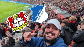 90  Win 🔴⚫  Bayer Leverkusen  Tsg Hoffenheim  Bundesliga  Stadionvlog  Burodelero [upl. by Hammad527]