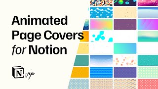 Animate Notion Page Covers [upl. by Geddes]