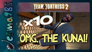 TF2  x10 OMG The Kunai Live Fun w Sp00nerism [upl. by Abba]