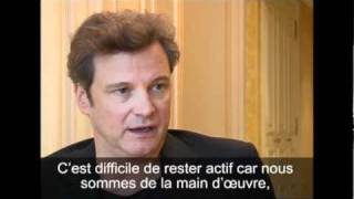 Colin Firth interview  Télérama 2010 [upl. by Balac571]