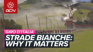 What Makes The Strade Bianche So Special To Cycling  The Iconic White Roads Of Tuscany [upl. by Lanti]