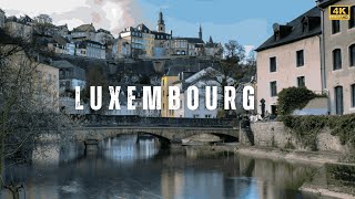 4k  Luxembourg  luxembourgcity luxembourgcity 4k [upl. by Savage]