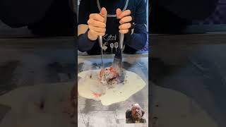 🔥 FRIED ICE CREAM🔥 TAWA ROLL ICE CREAM [upl. by Nerwal]