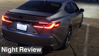 2025 Toyota Camry XSE Night Review  How Is The Lighting [upl. by Corell824]