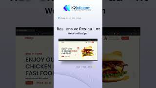 Restaurant Website Design HTML CSS and JavaScript  Food Website Design [upl. by Earesed]