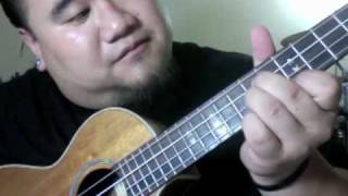 KCi amp Jojo  All My Life crappy uke tutorial [upl. by Adroj]