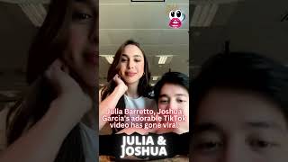 Julia Barretto Joshua Garcias adorable TikTok video has gone viral [upl. by Werda707]