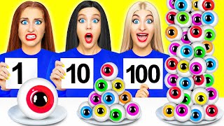 খাদ্য চ্যালেঞ্জ 100 স্তর 2 Multi DO Food Challenge [upl. by Rammaj]