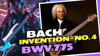 Bach  Invention No 4 BWV 775  Bach on BASS [upl. by Farica]