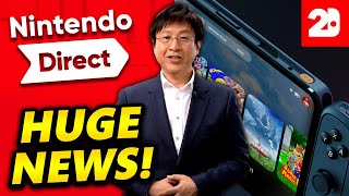 NEW INFO  February Nintendo Direct Switch 2 Reveal  Details [upl. by Lubin]