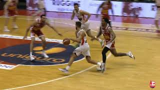 Unieuro Forlì  Carpegna Prosciutto Basket Pesaro 7150  Highlights [upl. by Dorreg]