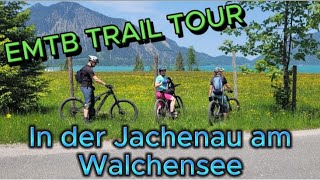 EMTB TRAIL TOUR IN DER JACHENAU  AM WALCHENSEE [upl. by Latrina]