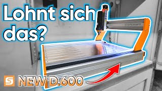 Die neue STEPCRAFT D600 wird montiert  Lohnt sich das Update [upl. by Renruojos]