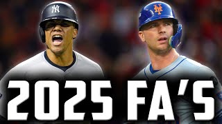 BEST MLB Free Agents for 2025 Season [upl. by Nothsa]