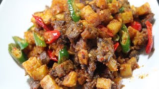 Resep Sambal Goreng Kentang Ati Ayam [upl. by Anierdna494]