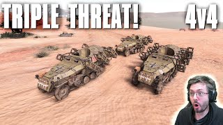 Triple Stukas 4v4  Company of Heroes 3 [upl. by Naharba]