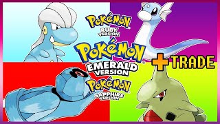 Pokemon EmeraldRubySapphire  How to Get DratiniLarvitarBagon amp Beldum [upl. by Faxun]