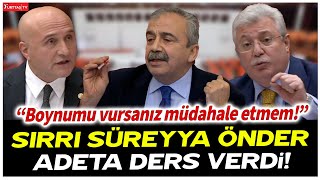 Sırrı Süreyya Önderden ders gibi konuşma quotBoynumu vursanız müdahale etmemquot [upl. by Legra]