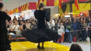 Spanish dance in Artigiano in Fiera expo 2023 Milan Italy [upl. by Keenan]