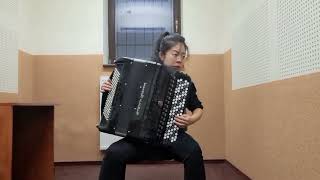 Fangning Liu EUROPE OPEN ACCORDION COMPETITION 2023 [upl. by Arleta]