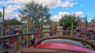 The Barnstormer  Full Ride POV  Magic Kingdom Walt Disney World 2023 4K [upl. by Pilar]