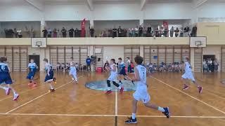 U13M 34 ENERGA KOTWICA KOŁOBRZEG  MAJBASKET SZCZECIN 26102024 [upl. by Ellehcyt]