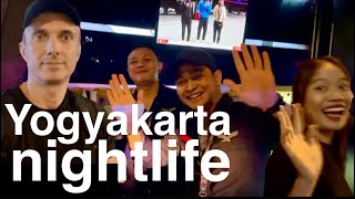 🇮🇩 NIGHTLIFE in Yogyakarta Central Java Indonesia  Nightlife Jogjia Indonesia [upl. by Anivad869]