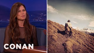 Rhona Mitras South American Adventure  CONAN on TBS [upl. by Welles]