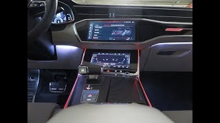 Audi A7 Sportback MMI touch response 2018 [upl. by Hughie175]