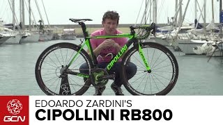 Edoardo Zardinis Cipollini RB800  Giro DItalia 2015 [upl. by Daeriam]