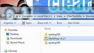 HowTo Defrag your Windows PC using the Free software MyDefrag [upl. by Boorman]