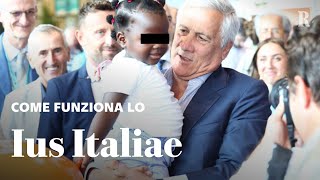 Cittadinanza dallo IUS SOLI allo IUS ITALIAE ecco la proposta di Forza Italia [upl. by Terrel108]