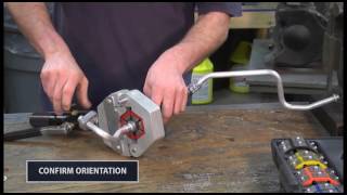 How to Repair an Air Conditioning Hose Assembly Step 5 Crimp and Clean [upl. by Lav]