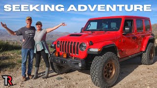 Adventure in Oriflamme Canyon Trail  Anza Borrego California [upl. by Ovida]