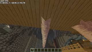 Building a Minecraft house inside a deepslate cave Tutorial by ManDooMiN [upl. by Esch]