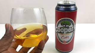 Lets Try Coopers Original Apple Cider  American In Germany [upl. by Etnelav]