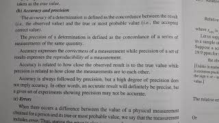 Micro analysis Accuracy Precision Errors [upl. by Audrit]