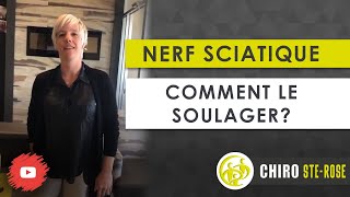 Nerf sciatique  traitements comment le soulager [upl. by Rayshell]