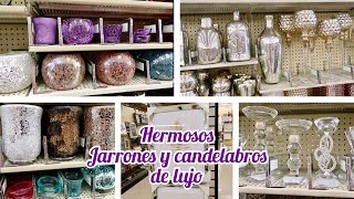 JARRONES DE MERCURIO DE MOSAICO Y CANDELABROS TODO DE CRISTAL  IDEAS LUJOSAS [upl. by Yeslehc]