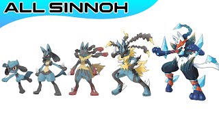 How To Evolve All Gen 4 Sinnoh Pokémon amp Mega Evolutions  Max S Animation [upl. by Kravits]