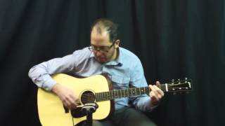 Acoustic Music Works Guitar Demo  Collings D1A Custom Dreadnought Adirondack Spanish Cedar [upl. by Nani540]