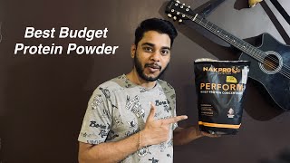 Nakpro Perform Whey Protein Concentrate Review [upl. by Annawad]