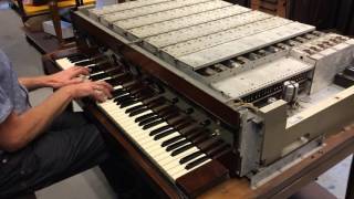 Well meet again performed on a Hammond Novachord built in 1939 [upl. by Roux]