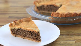 How to Make Meat Pie  Tourtière Recipe [upl. by Naibaf898]