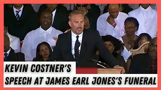 Kevin Costners Speech At James Earl Joness Funeral [upl. by Ayhdiv]