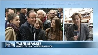 Hollande remonte la France et dans les sondages [upl. by Teeniv]