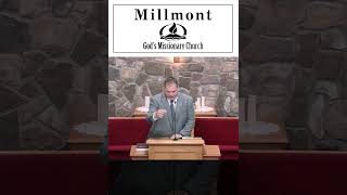 Pastor McMillan quotWhat is realquot churchservice worship sermonclip [upl. by Aleinad]