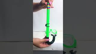 Kit De Mergulho Infantil Com Máscara E Snorkel Ajustáveis [upl. by Annaert]